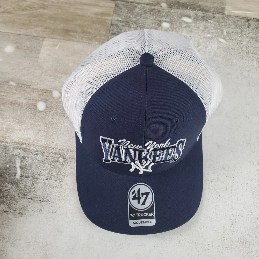 New York Yankees '47 Snapback Hat Adjustable Trucker MLB Baseball Cap